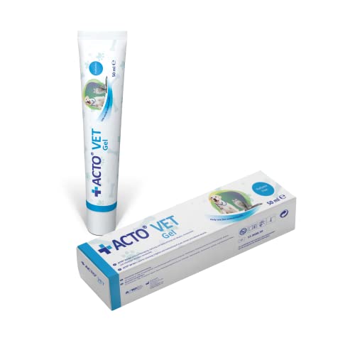 Acto® Vet Gel 50 ml – Wundpflegegel für Katzen & Hunde | Alkoholfrei, Hautfreundlich & Feuchtigkeitsspendend | Für die Pflege von akuten, chronischen & infizierten Tierwunden