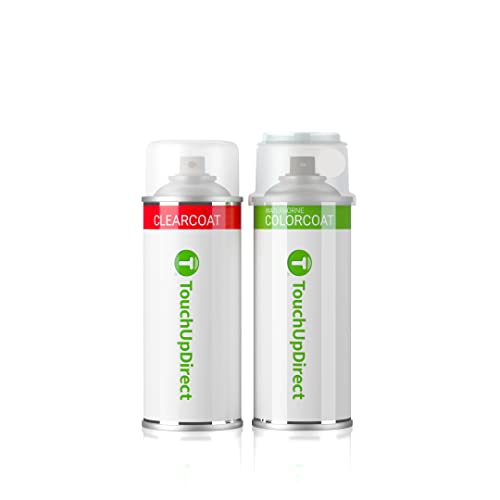 TouchUpDirect 1J7 Atomic Silver Metallic Compatible With Lexus Exact Match Touch Up Paint Aerosol - Essential Package