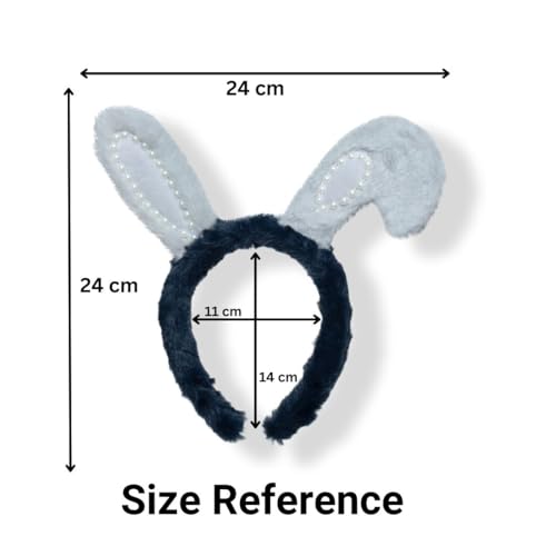 Image of Radhu & Kabby Kids Hairband | Soft Plush Headband for Kids with Fun Animal Figure | Hair Accessory for Girls