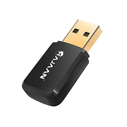 HAJAAN 600 Mbps USB WiFi Adapter Support Windows 10, Windows 8, WiFi Adapter Suitable for Desktop PC, Laptops