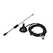 FM Stereo Antenna, Ancable Magnetic Base 75 Ohm FM Antenna Kit for Yamaha Onkyo Bose, etc Stereo Receiver Indoor Table Top Radio Receiver Antenna