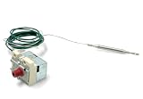 TERMOSTATO FRIGGITRICE 230°C 56.10549.560 MONOFASE Capillare: 740mm. Sonda: Ø6mm, lunghezza 77mm. 16A, 250V.