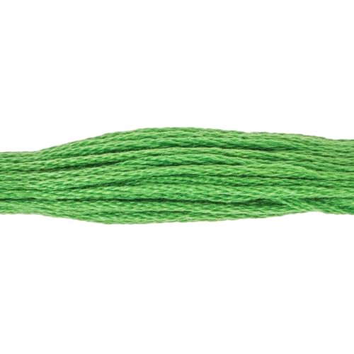 Image of Hobby Lobby DMC Cotton Embroidery Floss - 702 Kelly Green, Set of 12