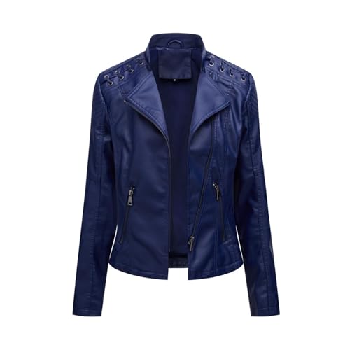 Veste en cuir de moto pour femmes idéale pour vos sorties en ville