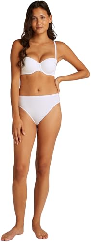 Calvin Klein Damen Trägerloser BH Lightly Lined mit Stretch, Weiß (White), 85D – Ansicht 4