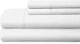 Giza Sheets - King Sheets - Giza Cotton Sheets - Giza-Sheets - King Size Giza Sheets - Giza Cotton Bed Sheet Set - King Giza Cotton Sheet Set (4 Pcs) (White)