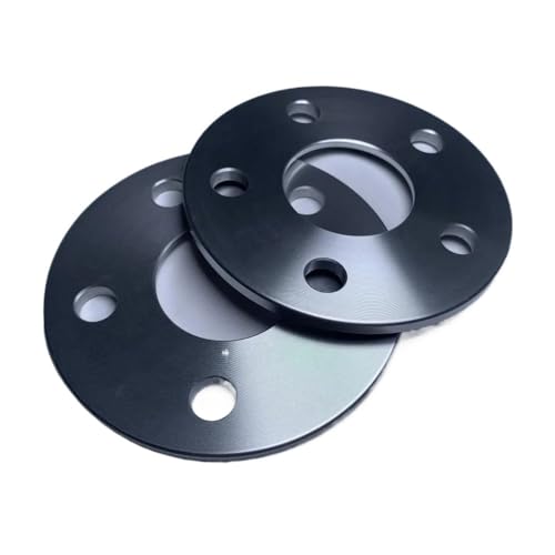 Espaciador Rueda Cuñas Adaptador espaciador de rueda 2 piezas 10 mm PCD 5 x 114.3 con orificio central 671 apto para altura cojinete cubo hasta