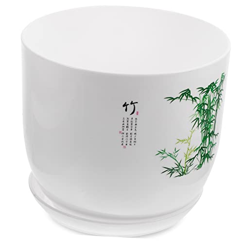 Toyvian Maceta De Resina Jardineras para Plantas De Exterior Suculento Interior Ollas De Orquídeas Macetas y Jardineras Plato De Maceta Jardinera para Suculentas Maceta Decorativa
