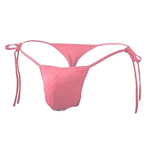 Jeerleep Eisseide Herren-String Tanga Rosa