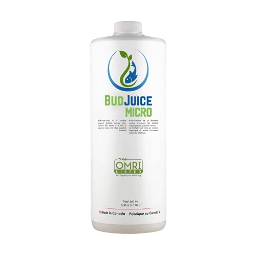Budjuice Micro Organic Liquid Fertilizer – All Purpose, All Natural Nutrient Rich Plant Food For Gardens, Hydroponics, Flowers, Vegetables, Succulents #TOP19