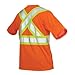 Work King Hi-Vis Short Sleeve Shirt,5XL,Orange