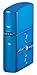 Zippo Simple Design Armor High Polish Blue Pocket Lighter