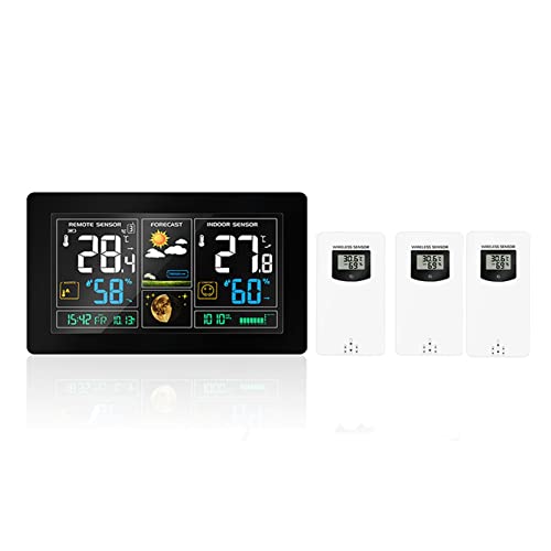 Station météo LCD multi-capteurs pour anticiper le temps et charger votre smartphone