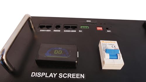 Image of MuscleGrid 51.2V 120Ah Lithium Battery | LiFePO4 | LCD Display | Smart BMS with Active Balancer | Suitable for Solar Inverters & Energy Storage Systems