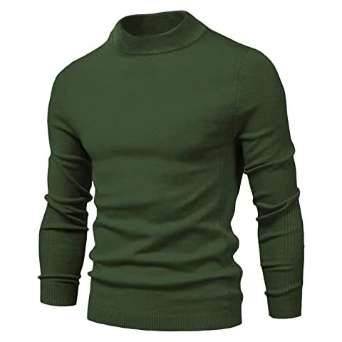 Pull Homme TOFOTL Col Montant Cover