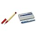 Stylo plume Lamy ABC Rouge Droitier & T10 Cartouches d'encre Bleue (1 sachet avec 5 cartouches)