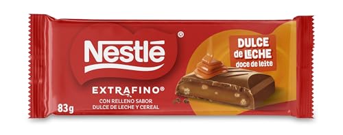 NESTLÉ EXTRAFINO tableta chocolate con leche y Dulce de Leche 83 g