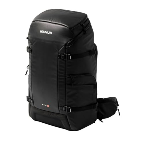 Image of NANUK N-PVD 35L Camera Backpack - Water-Repellent with Rain Cover, Fits 2-3 Cameras, Drone, Tripod, 16 inch Laptop Compartment, Carry-On Approved - For Photographers, Travel & Hiking - Black
