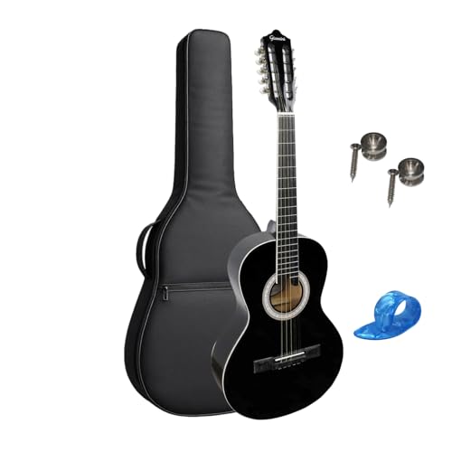 Viola Caipira Acústica Giannini Vs14 Preta + Capa Acolchoada
