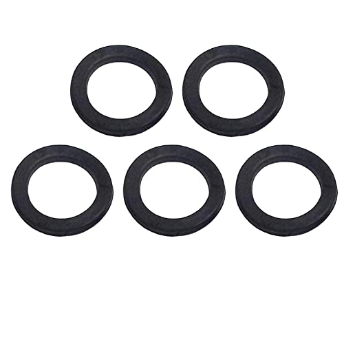 2.5cm Rubber Washers 5 Pack Fasteners Workout Exercise Gym Barbell Nut Gasket O