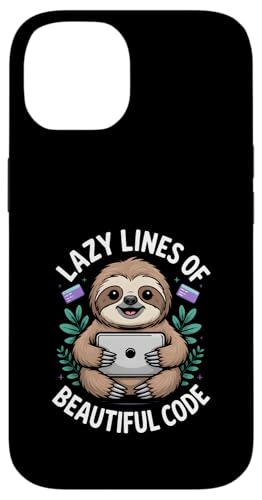 Lazy Lines Of Sloths R[hJ X}zP[X iPhone 14 p