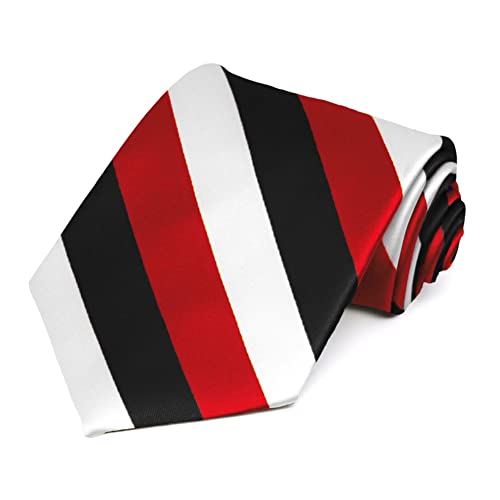 Image of tiemart Men's Striped Tie Standard Length