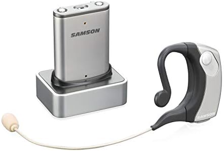Samson Airline Micro Earset Wireless System with Water-Resistant Micro Earset Transmitter (Channel K1)
