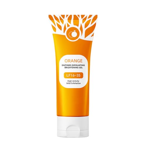 Orange Exfoliating Gel Lf16-35, 2025 Gel Exfoliante Facial Hidratante y Purificante con Enzimas de Naranja, Limpieza Profunda e Hidratación para Rostro y Cuerpo(1pack)