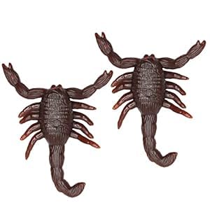 Fully Prank Items, Real Looking Rubber Insect Prank Toys Practical Joke and Gag Toy April Fool Making Funny Prank Scary Toy for Kids and Adults (Scorpion (Set of 2)) (B0DBDMFVXN) Amazon Price History, Amazon Price Tracker