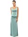 PattyBoutik Women's Sleeveless Blouson Maxi Dress (Turquoise M)