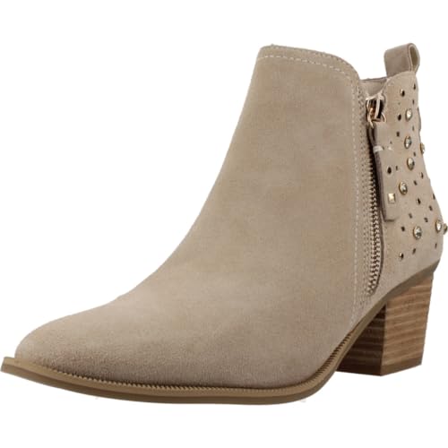Bottes de cowboy femme Carmela en cuir chaussures confortables