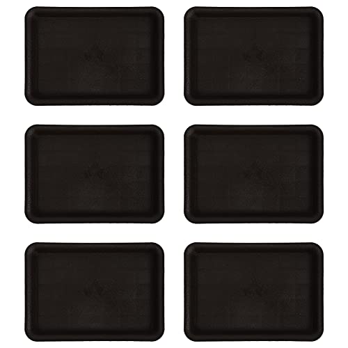 Happyyami Flowerpot Water Trays 10.24X7.09 Inch Plastic Plant Pot Plates Drip Trays for Indoor Outdoor Gardening Plant Protection and Easy Pot Movement - Image 2