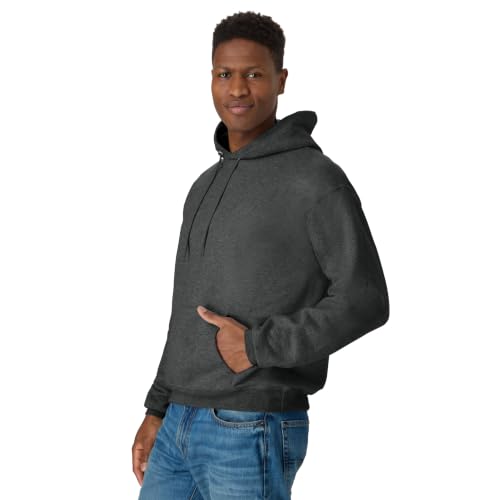 Hanes Men's Hoodie - EcoSmart Fleece Hooded Sweatshirt for Men & Women - Midweight Fleece - Big & Tall Available - Image 5