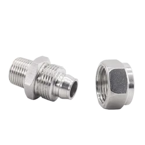 Componentes neumáticos de cobre con tratamiento de rosca de alta precisión 6
