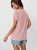AUTOMET Womens Summer Tops Workout Shirts Beach Va... #3
