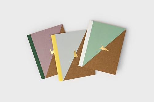 Papier recyclé pour ce carnet de poche Suck UK ligné et quadrillé idéal à l'école