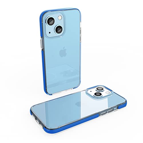 Image of Vaku Luxos Guard Series for iPhone 14 Plus Cover Case, 10 Feet Drop Protection, Shockproof, Scratch Resistant, Slim, Thin Compatible with iPhone 14 Plus Back Cover - Dark Blue