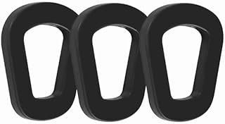 3pcs Jerry Can Seals - Made with Rubber - Perfect Replacement for All UK, EU Standard Jerry Can - Black