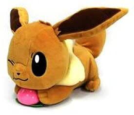 ポケモンタイム pokemon time イーブイ マスコット ぬいぐるみ pokemon time イーブイコレクション マスコット、ブラッキーをご