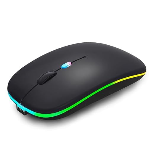 10 WREANU Dual-Mode Rechargeable Bluetooth Mouse