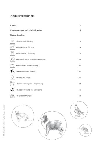 Kita aktiv Projektmappe Haustiere | Hund, Katze, Hamster und weitere Kleintiere