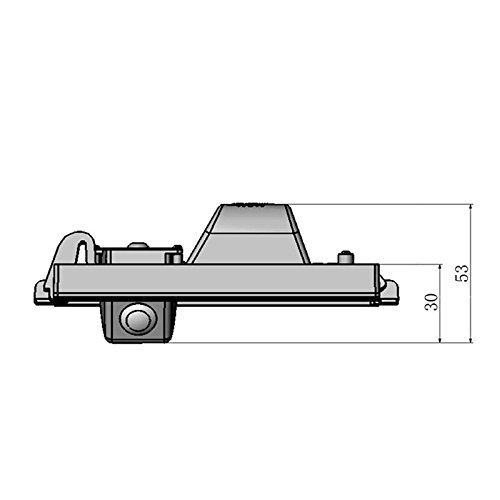 Image of for Toyota RAV4 RAV-4 RAV 4 2006~2012 Car Rear View Camera Back Up Reverse Parking Camera /HD CCD Night Vision /Plug Directly
