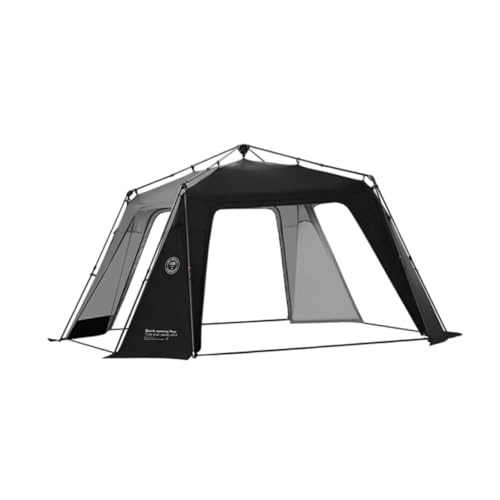 Aosekaa Camping Tent Quick Assemble up 4 Sided Panoramic Doors Window with Organizer Bag Hiking Tent...