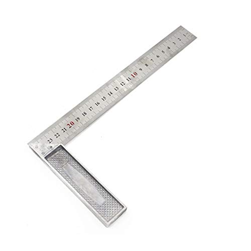 Règle d'angle de 90 degrés anti-erreur outil de mesure en acier rigide