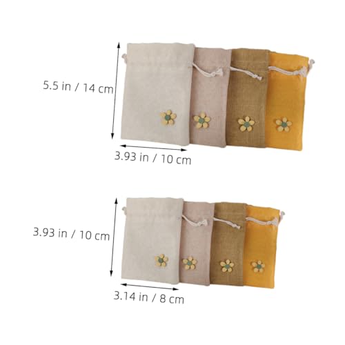 8 bolsas sachet vacías para hierbas y perfumes miniatura 2