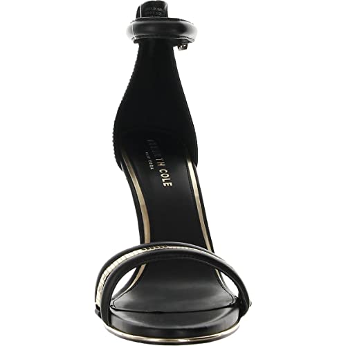 Image of Brooke Chain Heeled Sandal Black / 6.5