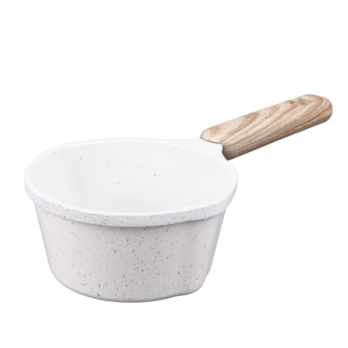 Compact Aluminum Nonstick Saucepan