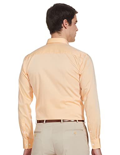 Image of Park Avenue Men's Pure Cotton Checks Pattern Slim Fit Semi Cutaway Collar Full Sleeve Formal Shirt