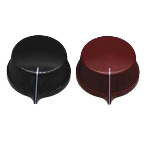 QIEIEI 2Pcs Guitar Effect Pedal Knobs Guitar Pointers Control Knobs Potentiometer Control Knobs