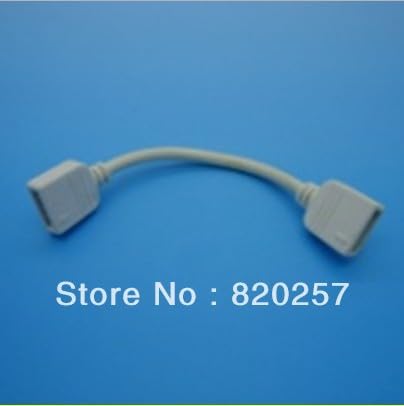 Wiring Connecting Terminals - 50pcs Lot 4 pin Female led connectors at Both Ends with 100mm White Cable for RGB led Strip Light